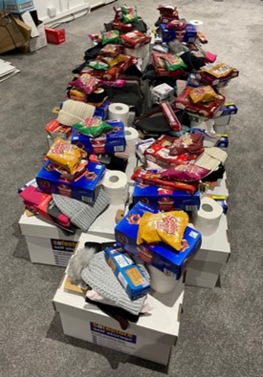 Sanctus Homeless Charity box donations – Christmas 2021
